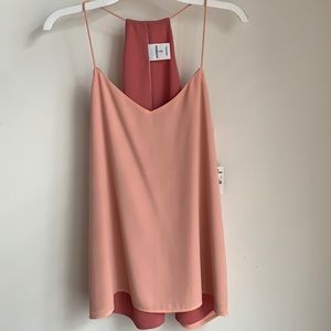Pink express tank top